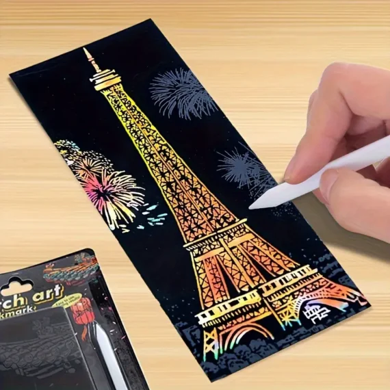 Discover the Joy of Creativity with Our Scratch Art Bookmarks Set