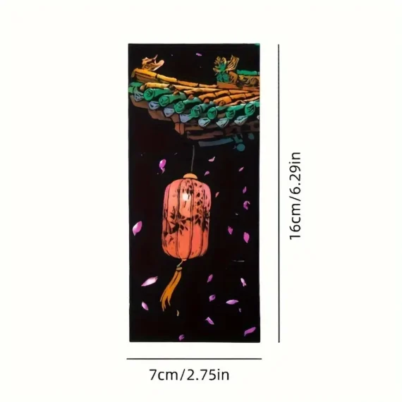 Discover the Joy of Creativity with Our Scratch Art Bookmarks Set - Image 3