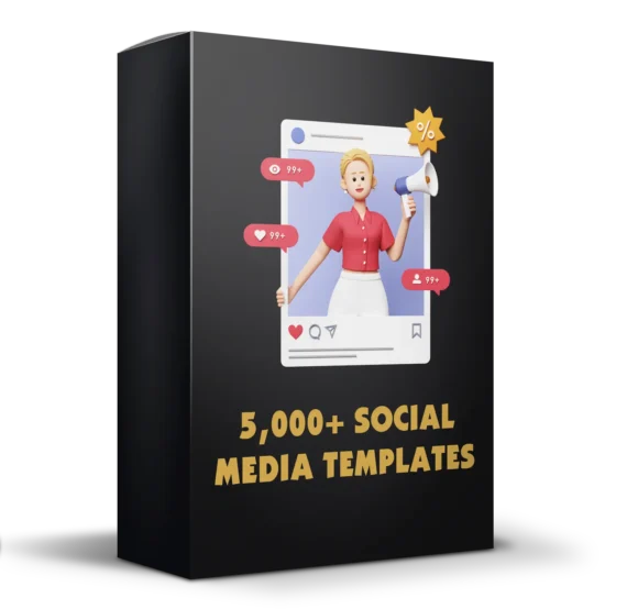 5,000+ Social Media Templates