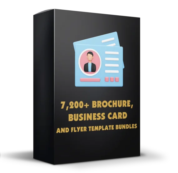 7,200+ Brochure, Business Card, and Flyer Template Bundles