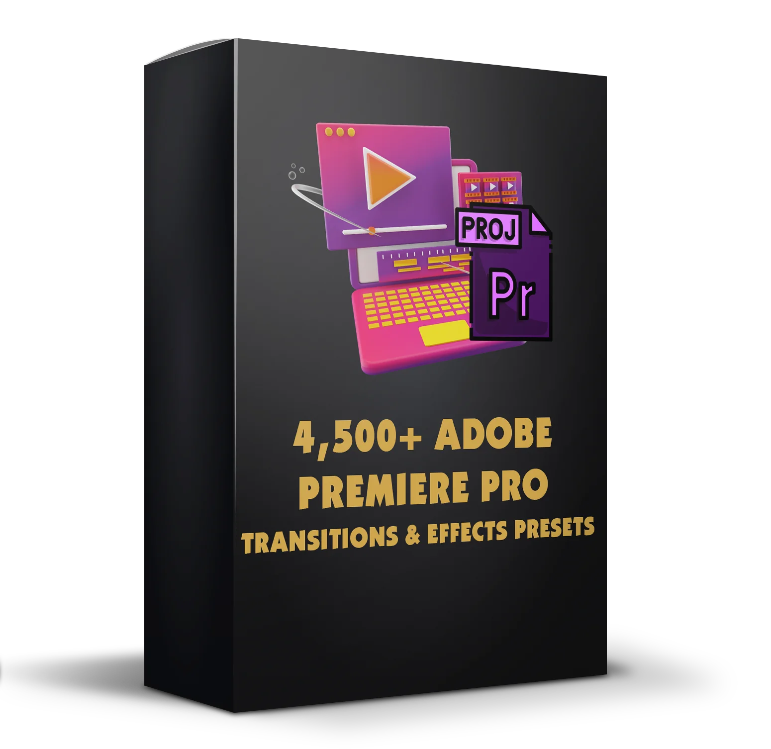 4,500+ Adobe Premium Premiere Pro Transitions & Effects Pack