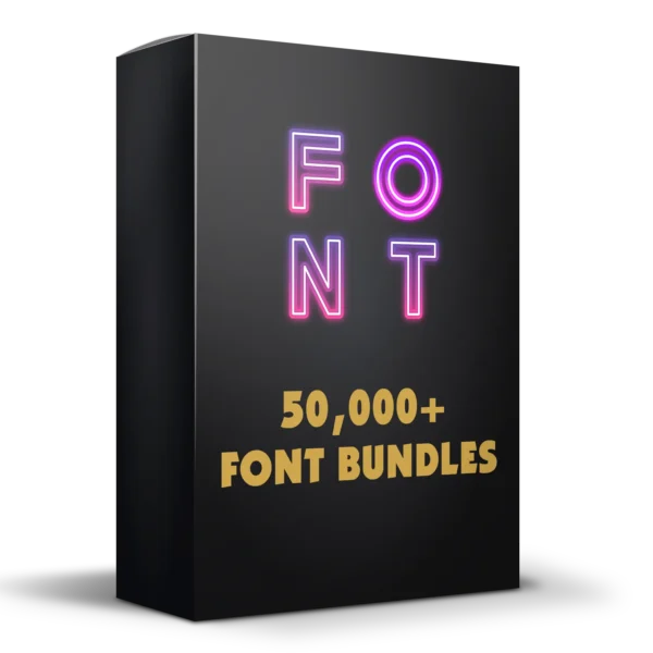 50,000+ Font Bundles