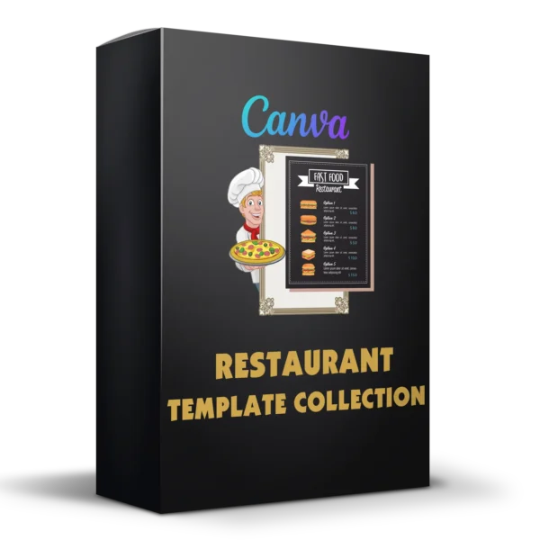 Restaurant Templates – Ultimate Canva Template Collection