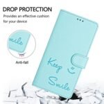 Smile Embossing RFID Leather Phone Case, For Infinix Note 50s - Image 5