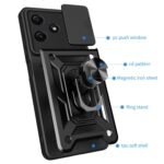 Sliding Camera Cover Design TPU+PC Phone Case, For Redmi 12 5G - Image 3