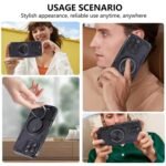 Three-core Mecha 360 Degree Rotation Magnetic Holder Phone Case, For iPhone 11 - Image 8