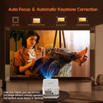 Magcubic HY450MAX 1100 ANSI Lumens Projector 1080P Wifi6 Beam 8K Native Android 14 Portable Projectors Movie Auto Focus - Image 6