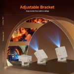 Magcubic HY450MAX 1100 ANSI Lumens Projector 1080P Wifi6 Beam 8K Native Android 14 Portable Projectors Movie Auto Focus - Image 8