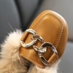 Autumn And Winter Plush Shoes Peas Shoes For Children, 36 Yards 21.6cm - Image 6