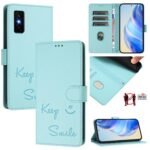 Smile Embossing RFID Leather Phone Case, For Infinix GT 30 Pro