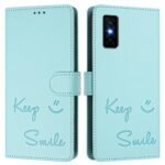 Smile Embossing RFID Leather Phone Case, For Infinix GT 30 Pro - Image 2
