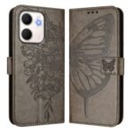 Embossed Butterfly Leather Phone Case, For OPPO A5x 4G Global / 5G Global - Image 2