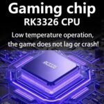 RK35H Handheld Open Source Game Console Support 3D Online Double Play Portable Retro Game Machine, 128G - Image 6