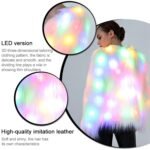 Cosplay Costumes Christmas And Halloween Night Costumes LED Colored Lights Show Clothes (Color:White With Light Size:XXXXL), XXXL, XXXXL - Image 4