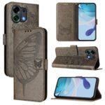 Embossed Butterfly Leather Phone Case, For OPPO K13 Turbo 5G / K13 Turbo Pro 5G