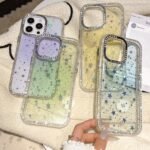 Holographic Starry Pattern TPU Hybrid IMD Full Coverage Phone Case, For iPhone 16 Pro Max - Image 2