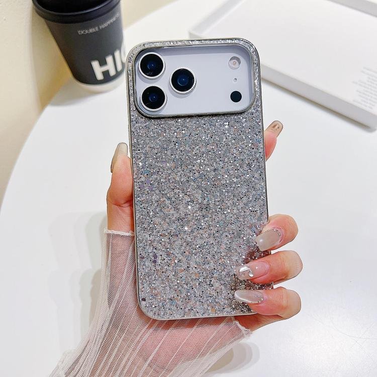 EDA008682307A.jpg Glitter Powder Shockproof TPU Phone Case, For iPhone 18 Pro Max - Image 1