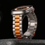 Three Beads Titanium Alloy Metal Watch Band, For Apple Watch SE 2023 44mm - Image 9
