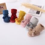 Winter Baby Warmer Floor Socks Anti-Slip Baby Step Socks, 12cm - Image 2