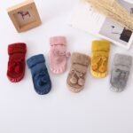 Winter Baby Warmer Floor Socks Anti-Slip Baby Step Socks, 12cm - Image 3